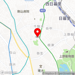 三井のリパーク 千駄木2丁目第2の地図