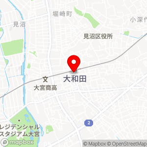 ファミリーマート 大和田駅前店（埼玉県）の地図