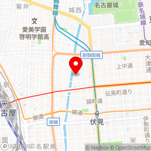 ローソンストア100 名古屋丸の内店の地図