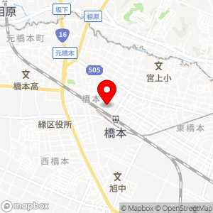 ローソン 相模原橋本六丁目店の地図