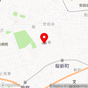 ファミリーマート 世田谷弦巻五丁目店の地図