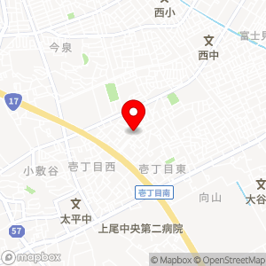 ローソン 上尾壱丁目北店の地図