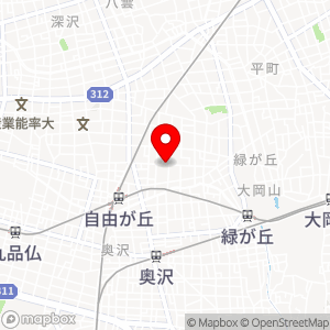 タイムズ緑が丘駐車場の地図