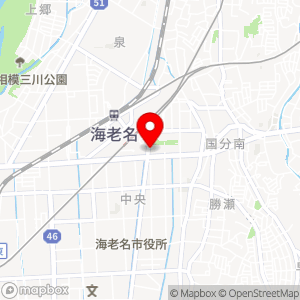 三井のリパーク 海老名駅前の地図
