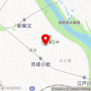 三井のリパーク 北小岩6丁目第6の地図