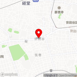 ファミリーマート 世田谷二丁目店の地図