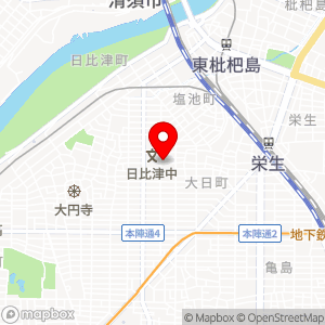 名鉄協商パーキング 高道町第4の地図