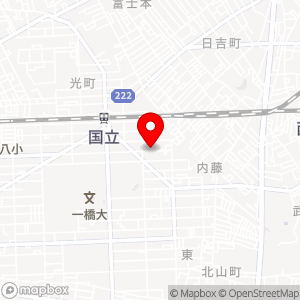 タイムズ 国立東KR・Philiaの地図
