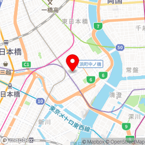 コインパーク 日本橋人形町2丁目の地図