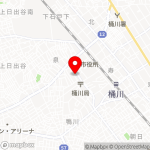 セブン-イレブン 桶川泉1丁目店の地図