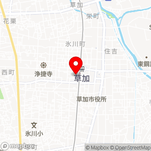 三井のリパーク 草加駅西口第5の地図