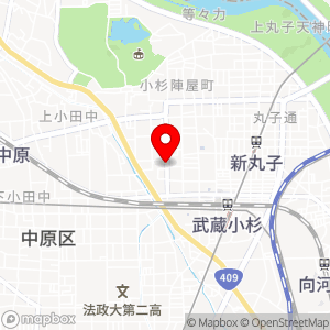 TOBU PARK 武蔵小杉時間貸の地図
