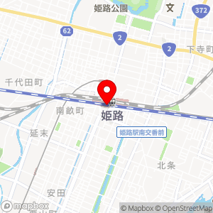 セブンイレブン ハートインJR姫路駅南口の地図