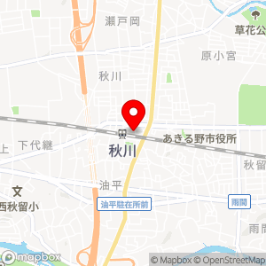 三井のリパーク 秋川駅前第3の地図