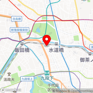 タイムズ 三崎町清話会ビルの地図