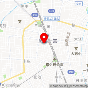 名鉄協商パーキング 一宮第4の地図