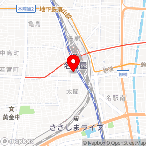 ミニストップ 名古屋駅西店の地図