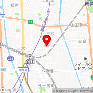 タイムズ 金山の地図