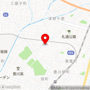 ファミリーマート 豊川末広通店の地図
