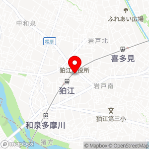 ローソン 狛江駅前店の地図