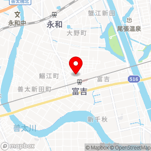 名鉄協商パーキング 富吉駅前第2（百五銀行富吉支店）の地図