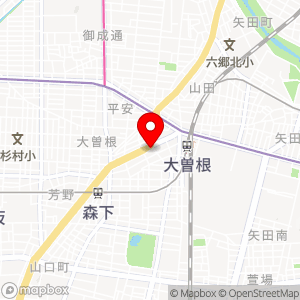 ファミリーマート 東大曽根町店の地図