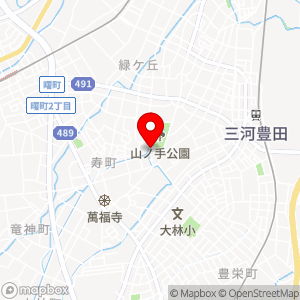 山之手公園前駐車場の地図