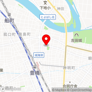 名鉄協商パーキング 豊橋松葉町第5の地図