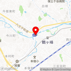ローソン 旭鶴ケ峰二丁目店の地図