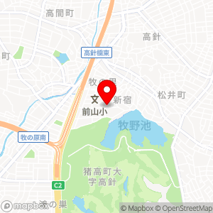 タイムズ牧の里内駐車場の地図