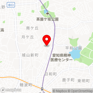 名鉄協商パーキング 自由ケ丘2丁目の地図