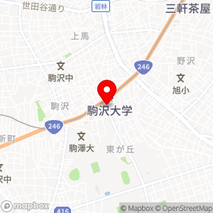 タイムズ 駒沢自由通り第1の地図