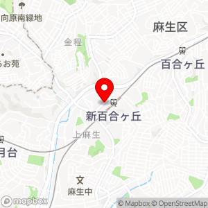タイムズ 新百合ヶ丘駅前の地図