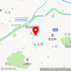 ローソンストア100 天白島田店の地図