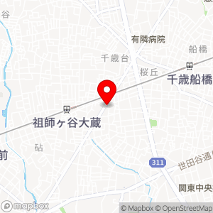 タイムズ 砧第12の地図