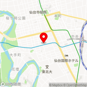 ダイヤパーク Human青葉通ビル駐車場の地図