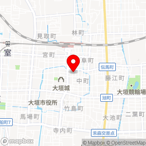 名鉄協商パーキング 大垣くるわまちの地図