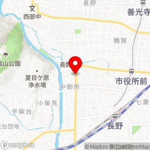 NPC24H フレンドパーク長野県庁前第3の地図