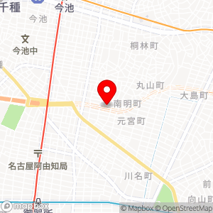 ローソン 千種区城木町店の地図