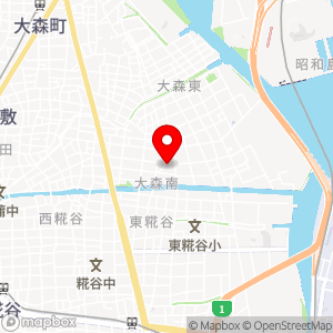 セブンイレブン 大田区大森南2丁目の地図