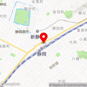 ローソン ホテルアソシア静岡店の地図