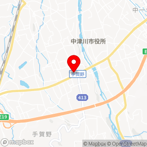 ファミリーマート 中津川手賀野北店の地図