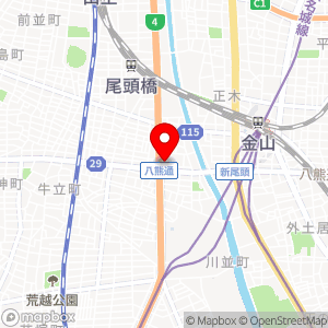 名鉄協商パーキング 八熊通第2の地図