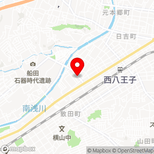 ファミリーマート 八王子並木町店の地図