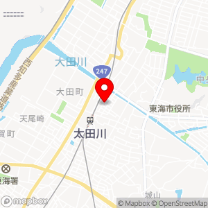 名鉄協商パーキング 太田川駅前第2の地図