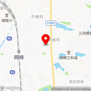 ファミリーマート 岡崎羽根北町店の地図