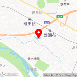 ナビパーク 上石原第3の地図