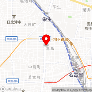 セブン-イレブン 名古屋亀島2丁目店の地図
