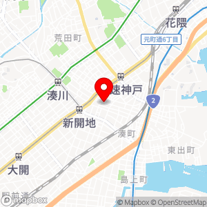 ローソン 神戸新開地四丁目店の地図