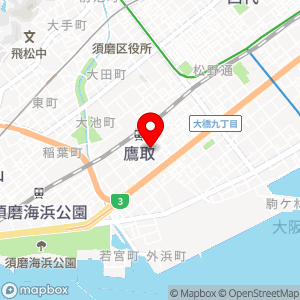 三井のリパーク JR鷹取駅前の地図